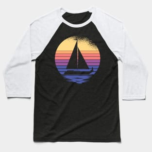 Retro Sailing Baseball T-Shirt